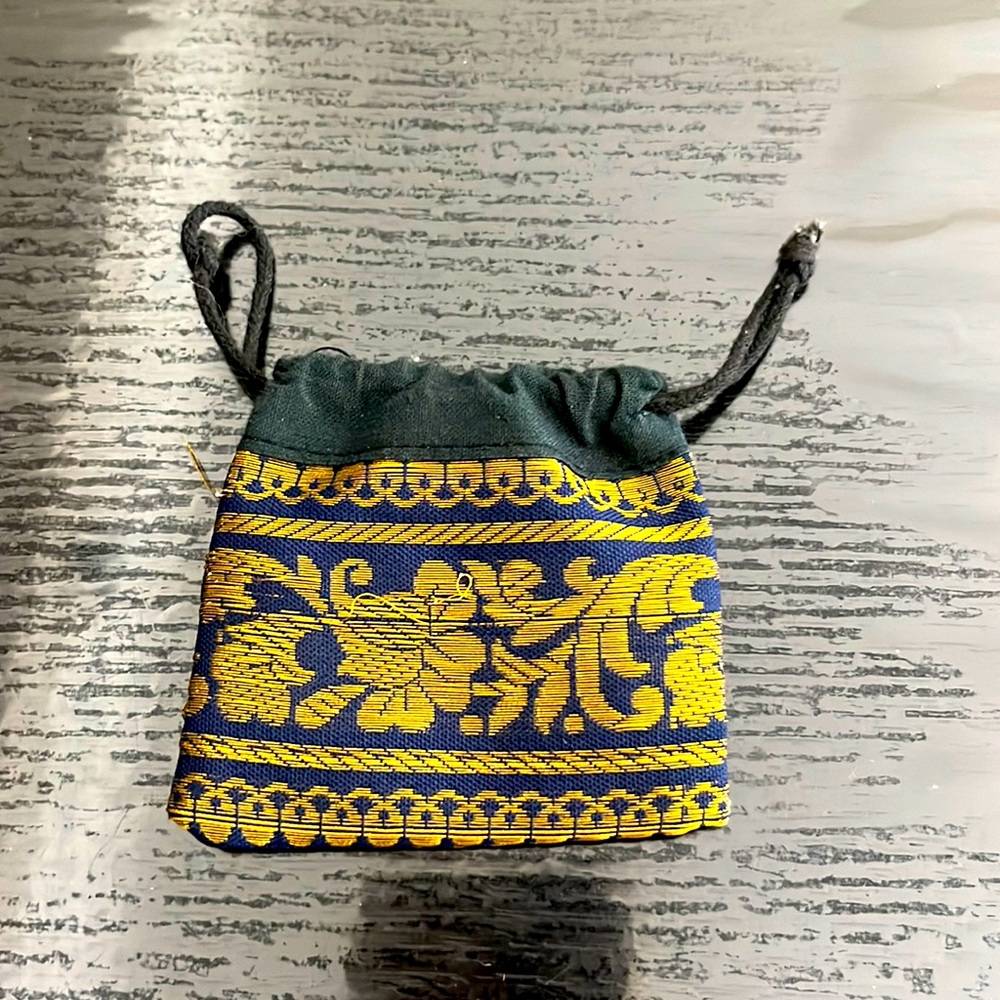Brocade pouch. NWOT